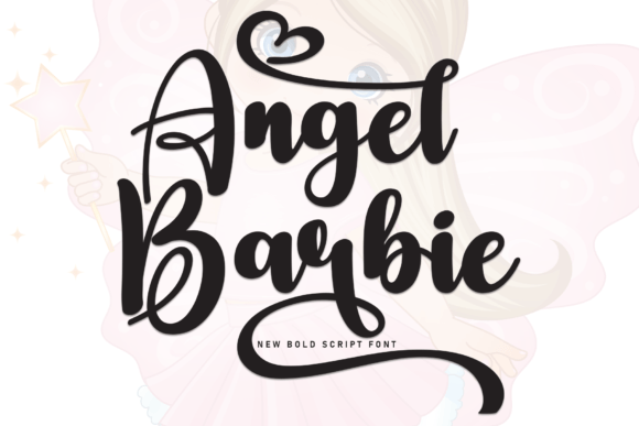 Angel Barbie Font for Elegant Design
