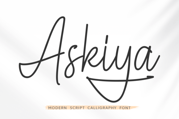 Askiya: A Modern Calligraphy Font for Business