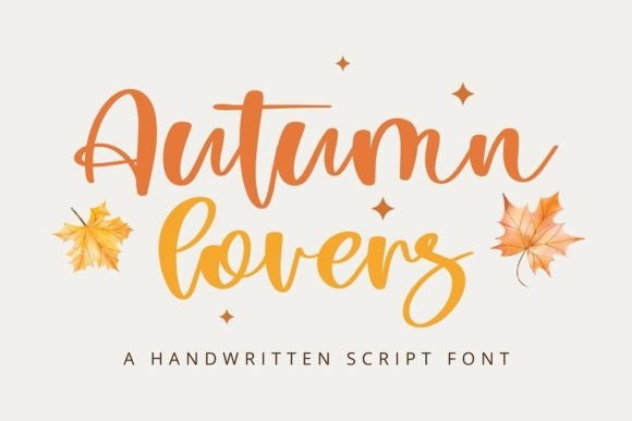 Autumn Lovers Font Review