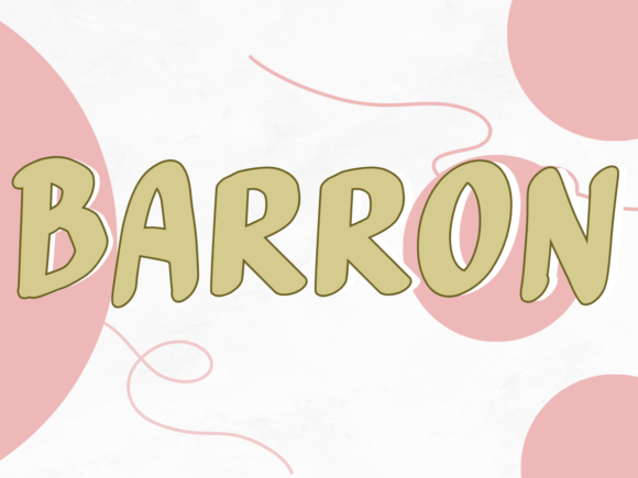 Barron: A Warm Font for Business Branding