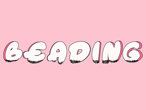 Beading: A Sweet Handwritten Font