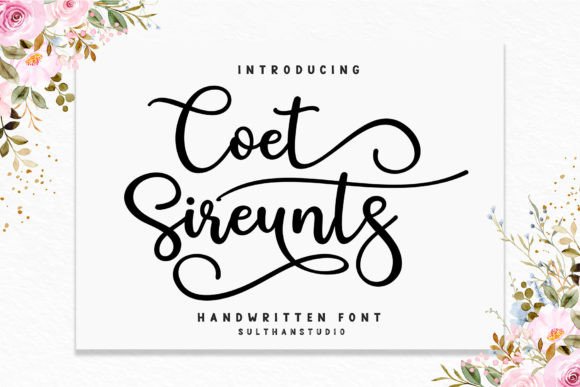 Coet Sireunts: A Font That Elevates Your Brand