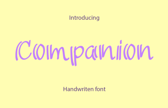Companion: A Font for Polished Branding