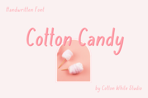 Cotton Candy Font for Creative Projects