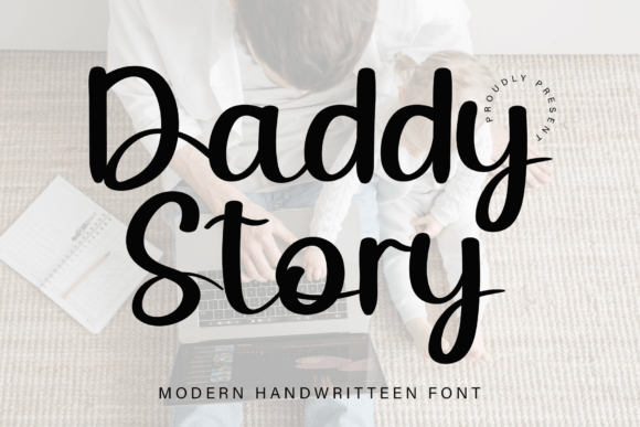 Daddy Story Font for Business