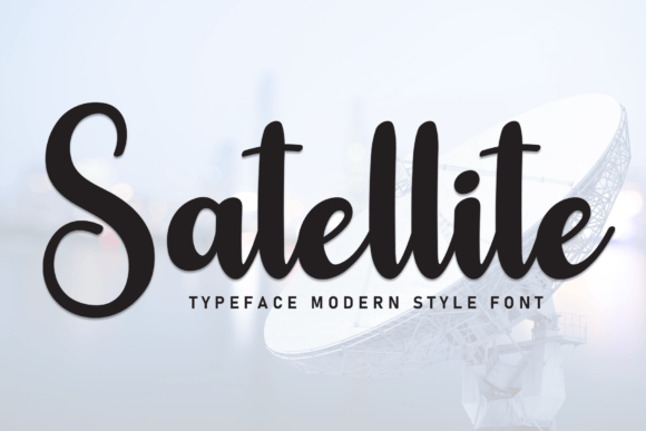 Discover the Satellite Font