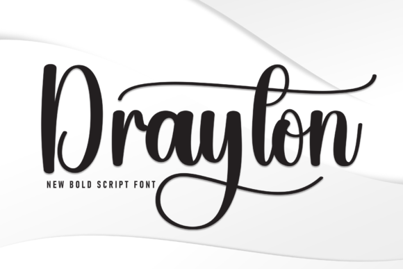 Drayton: A Warm Handwritten Font