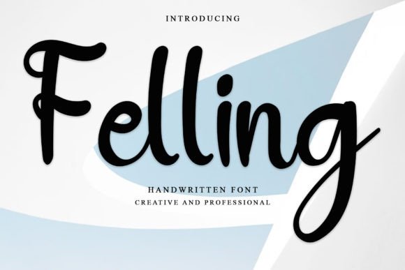 Felling: A Stylish Handwritten Font