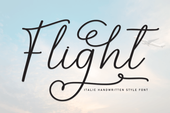 Flight: A Font That Flies