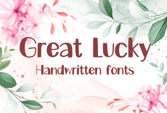 Great Lucky: A Handwritten Font for Creative Projects