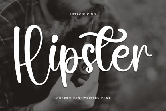 Hipster: A Handwritten Font for Creative Projects