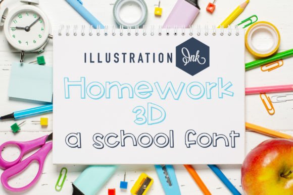Homework 3d: A Playful Font for Business Branding