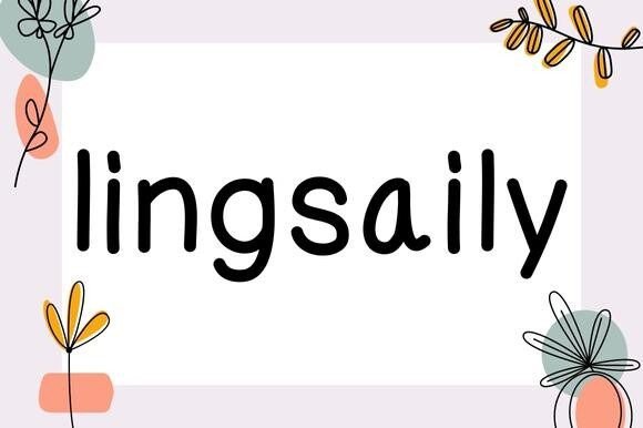 Lingsaily: A Sweet Handwritten Font