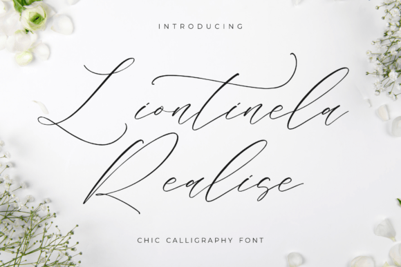 Liontinela Realise: A Luxurious Script Font