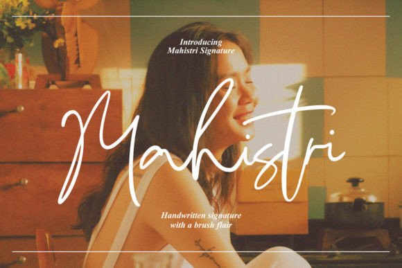 Mahistri Signature: A Handmade Script for Branding