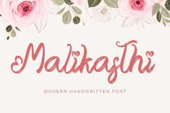 Malikasthi: Elegant Handwriting Font for Business