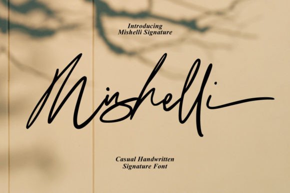 Mishelli: A Handmade Font for Creative Projects