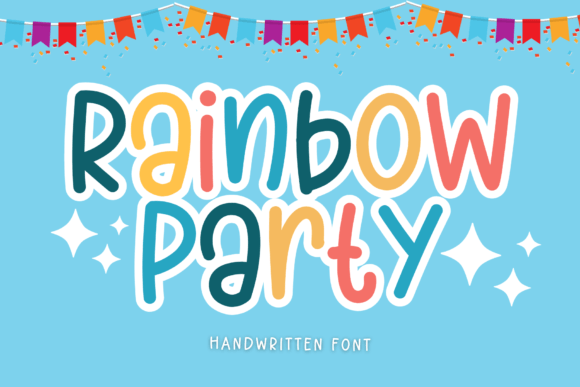 Rainbow Party Font: Playful & Authentic