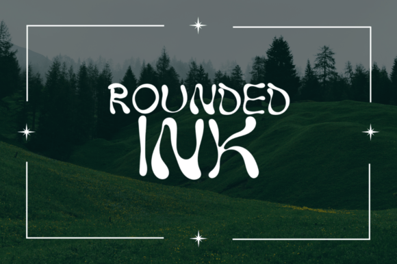 Roundedink: A Creative Font for Artistic Projects