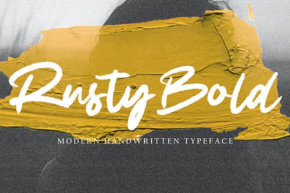 Rusty Bold Font for Web Design