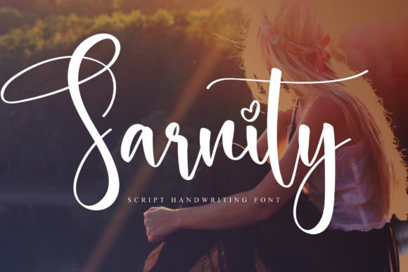 Sarnity: A Sweet Script Font for Business