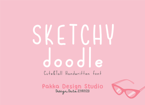 Sketchy Doodle Font for Business Charm