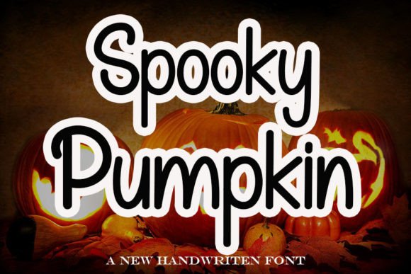 Spooky Pumpkin: A Halloween-Ready Script Font