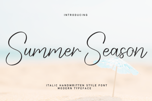 Summer Season Font